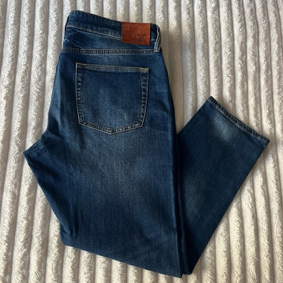 NWOT Flint and Tinder Men's Selvedge Jeans Atlantic Fit 36x30